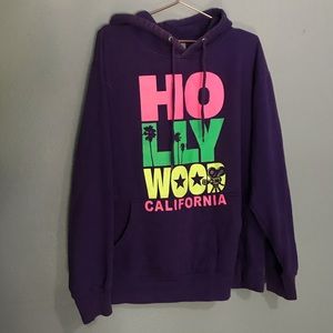 Purple Hollywood Souvenir Hoodie (B4)
